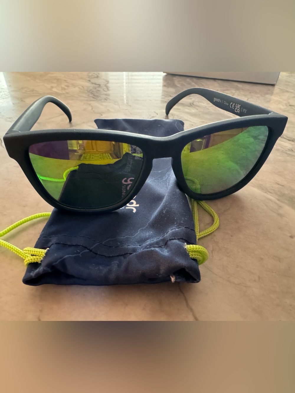Goodr sunglasses, National Park line: Denali. Never worn, no scratches